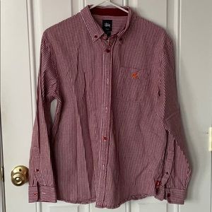 Stiissy cotton button down shirt